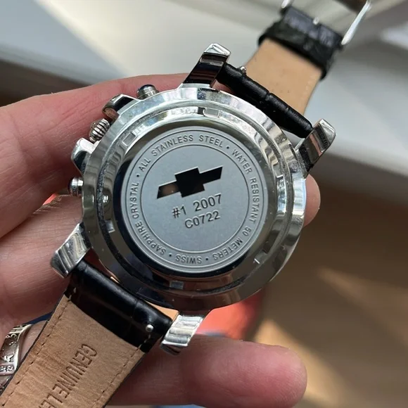 Lucien Piccard Men's Chronograph Swiss Quartz Watch - Picture 3 of 10